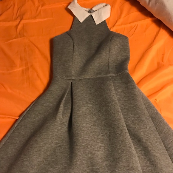Dresses & Skirts - Grey dress! Worn once for graduation!